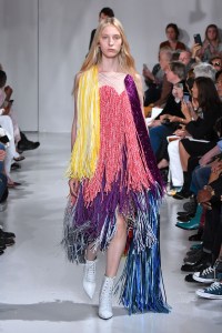 A look from Calvin Klein 205W39NYC, designed by Raf Simons.