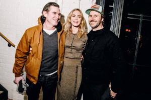 Billy Crudup, Emily Blunt, and Josh Hamilton