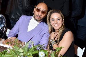 Swizz Beatz and Lisa Schiff