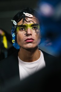 Backstage at Dior Men's Pre-Fall 2020.