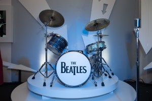 The Beatles drum set.