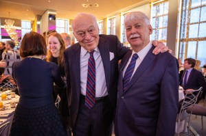 Leonard Lauder and Pete Born