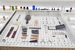 A look inside the beauty space at Dover Street Market in Los Angeles.