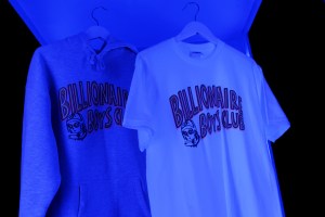 The scene at the The Hebru Brantley x Billionaire Boys Club x Adidas Originals Pop Up party.