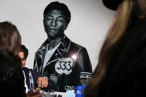 The scene at the The Hebru Brantley x Billionaire Boys Club x Adidas Originals Pop Up party.