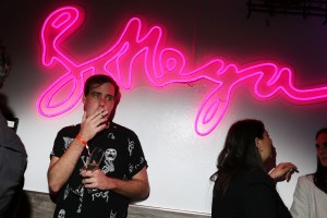 The scene at the Bottega Veneta diner party.