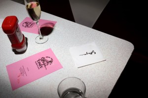 The scene at the Bottega Veneta diner party.