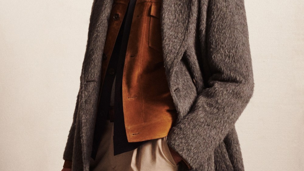 A look from the Brioni fall 2020 collection.