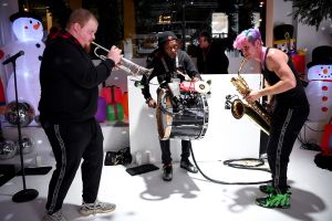 Matt Muirhead, David Parks and Leo Pellegrino of Too Many Zooz