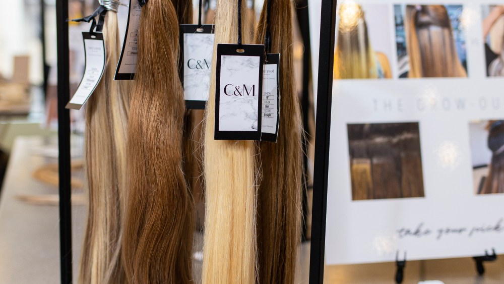 Covet and Mane hair extensions