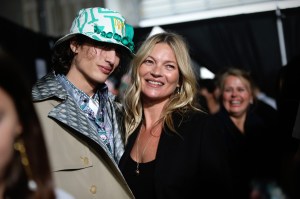 James Turlington and Kate Moss