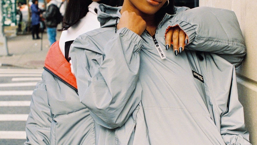 A look from DKNY Tech.