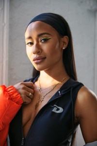 A look from DKNY Tech.