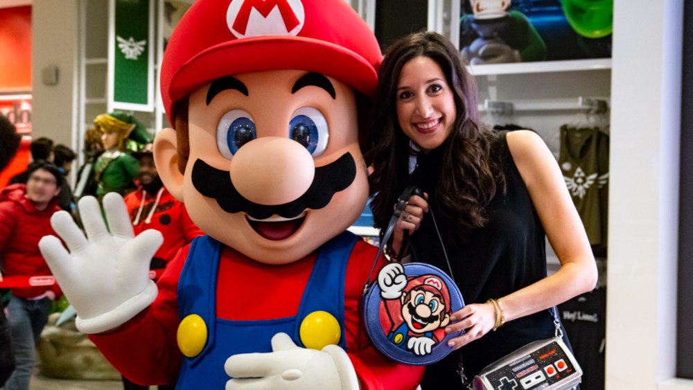 Danielle DiFerdinando with Mario.
