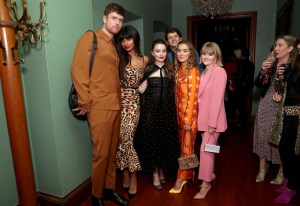 James Blake, Jameela Jamil, Kaitlyn Dever, Haley Lu Richardson, Maddy Dever and Brett Dier