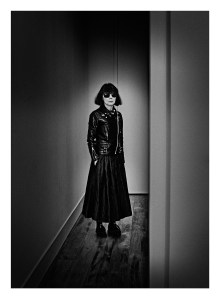 Impatient portrait subject Rei Kawakubo. Photograph by Fabien Baron.    
