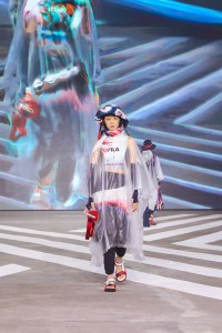 Looks from the Phillip Lim x Fila collection.
