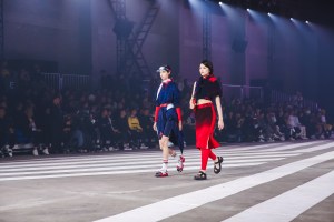 Looks from the Phillip Lim x Fila collection.