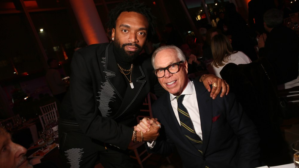 Kerby Jean-Raymond and Tommy Hilfiger