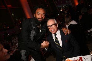 Kerby Jean-Raymond and Tommy Hilfiger