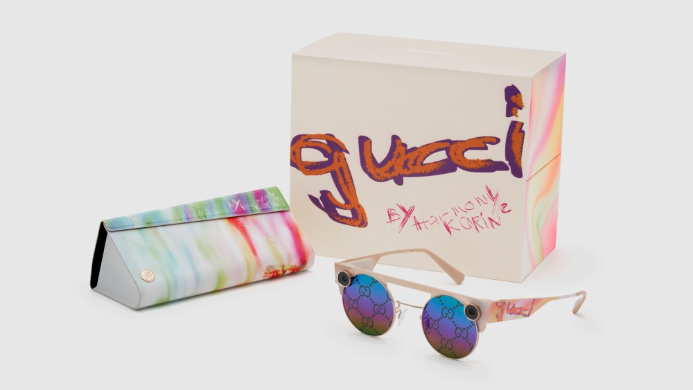 The new, limited-edition Gucci-designed Spectacles 3.