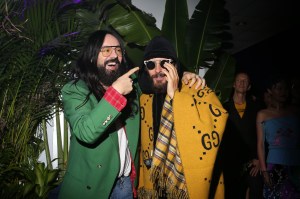 Alessandro Michele and Jared Leto