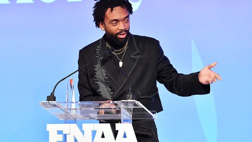 Kerby Jean-Raymond33rd Annual Footwear News Achievement Awards, Inside, New York, USA - 03 Dec 2019
