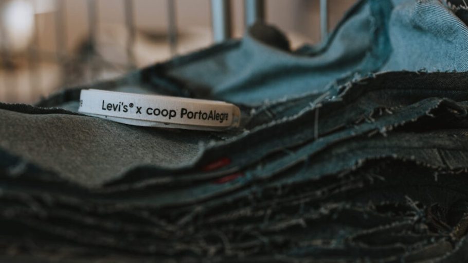 Levi’s launched a capsule collection made by refugees and other vulnerable individuals at the Levi’s Cooperative Porto Alegre in Italy.