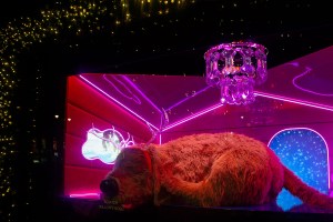 The window display at Macy's New York.