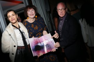 Jeanne Greenberg Rohatyn, Marilyn Minter, Jerry Saltz