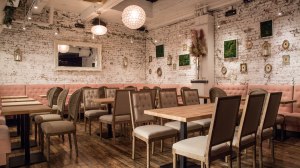 The dining room at Mister French.