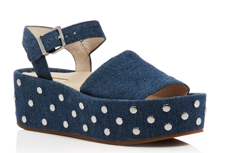 Here are some denim pieces featuring studs, rhinestones and other glam accents to wear on New Year’s.