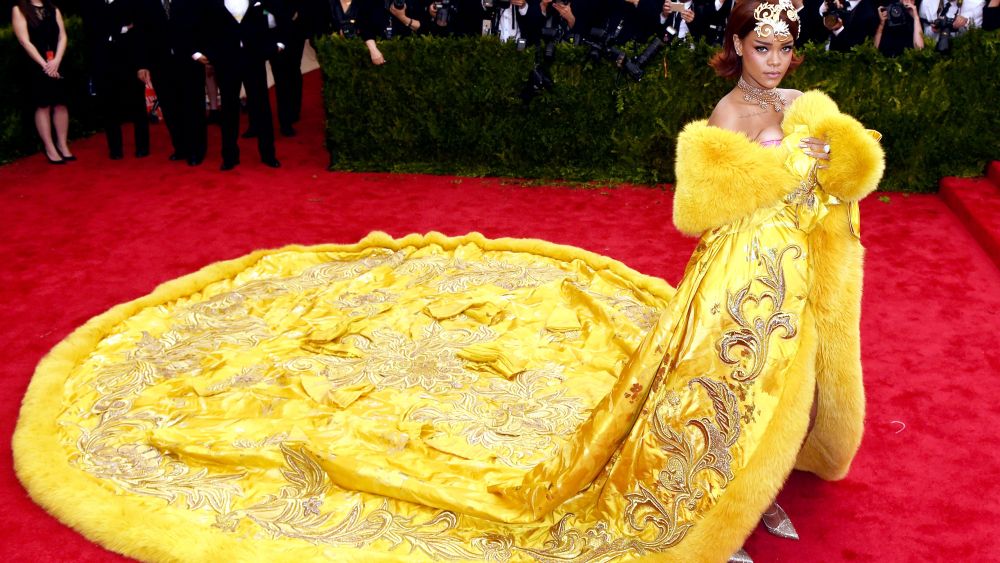 RihannaCostume Institute Gala Benefit celebrating China: Through the Looking Glass, Metropolitan Museum of Art, New York, America - 04 May 2015WEARING GUO PEI