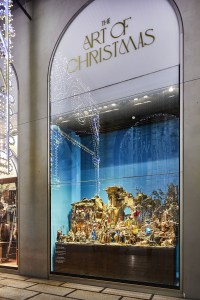 The window display at Rinascente in Milan.