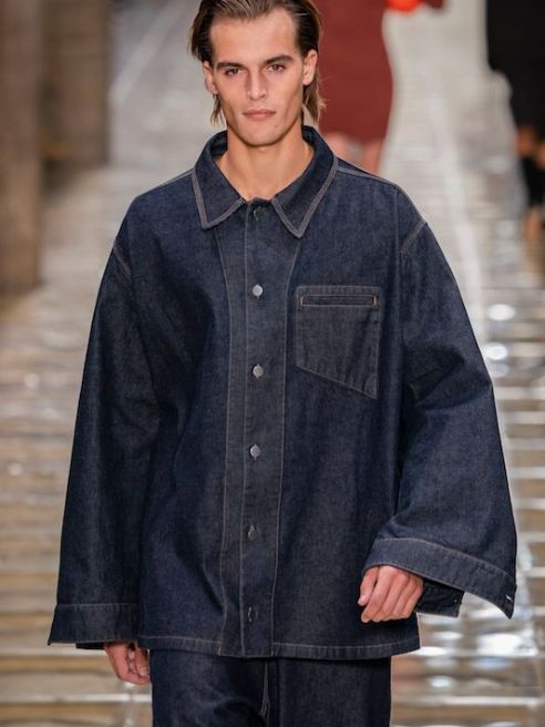 Streetwear may be simmering down to make room for more polished looks, but the shift in style in 2020 will not diminish denim’s glow on the runway.