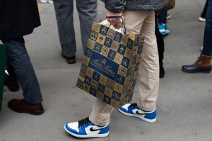 Shoppers on Super Saturday in New York City.