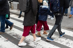 Shoppers on Super Saturday in New York City.