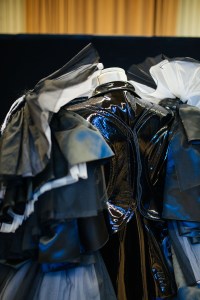 The scene at The Vienna Opera's newest performance, "Orlando," with costumes by Rei Kawakubo.