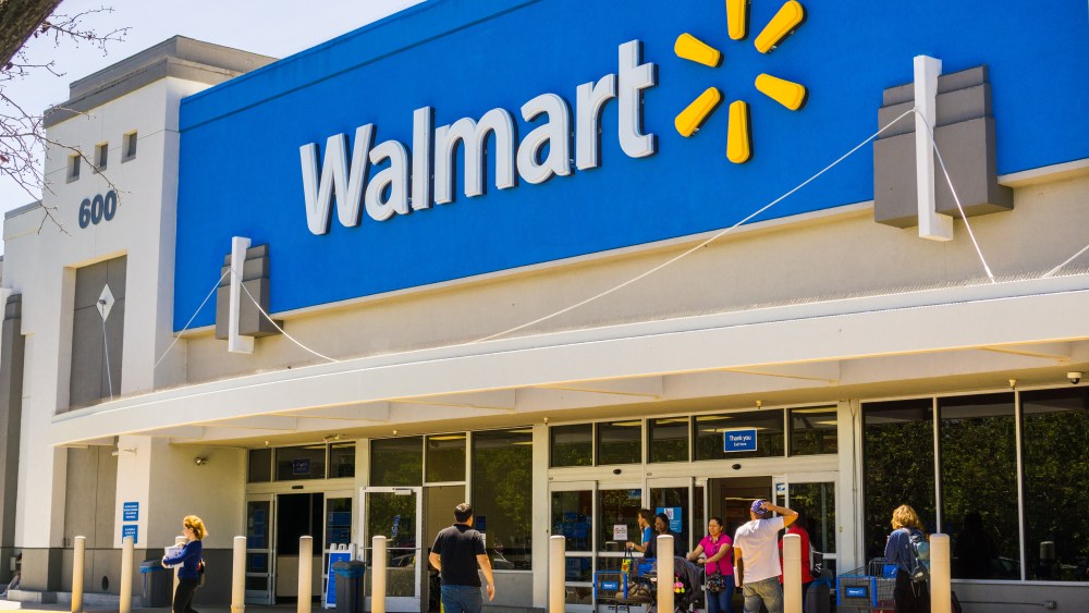 Walmart storefront