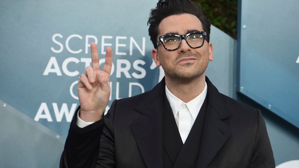 Daniel Levy arrives at the 26th annual Screen Actors Guild Awards at the Shrine Auditorium & Expo Hall, in Los Angeles26th Annual SAG Awards - Arrivals, Los Angeles, USA - 19 Jan 2020