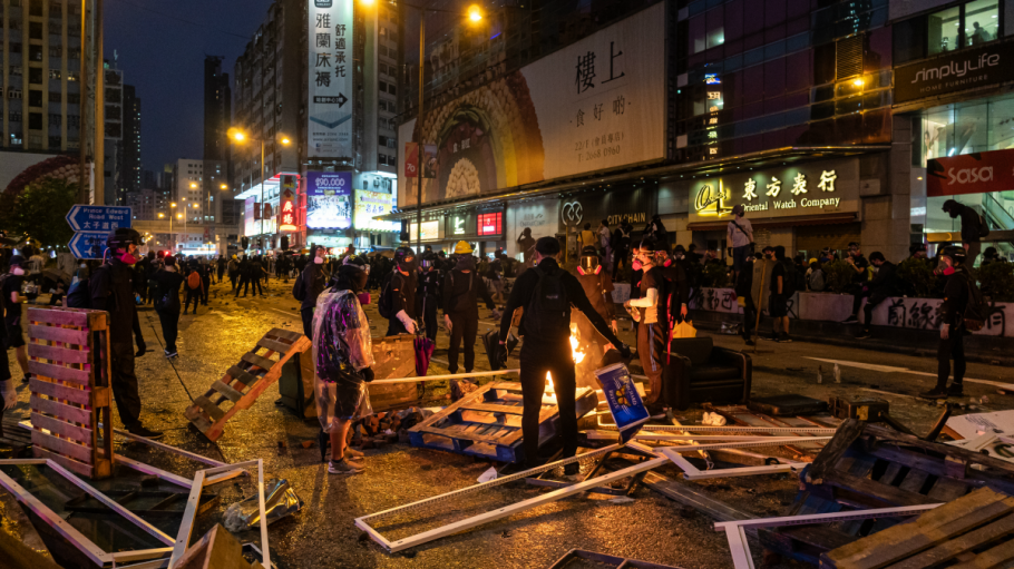 Louis Vuitton is reportedly closing a Hong Kong store as pro-democracy protests take their toll on luxury retailers in the Chinese city.