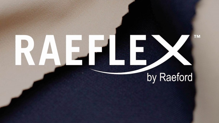 Raeflex combines enhanced stretch yarns with the blended worsted spun merino wool yarns for which Raeford Uniforms is known.