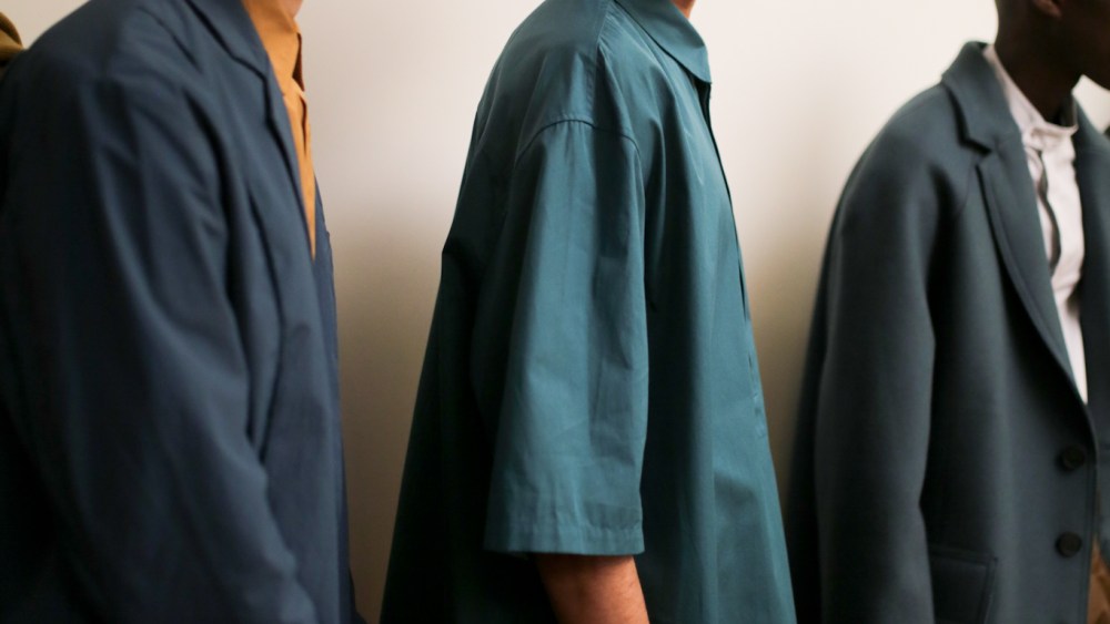 Backstage at A Cold Wall Men's Fall 2020