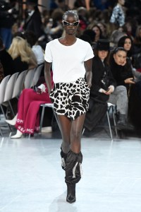 Runway at Alexandre Vauthier Haute Couture Spring Summer 2020, photographed in Paris on Jan 21, 2020.