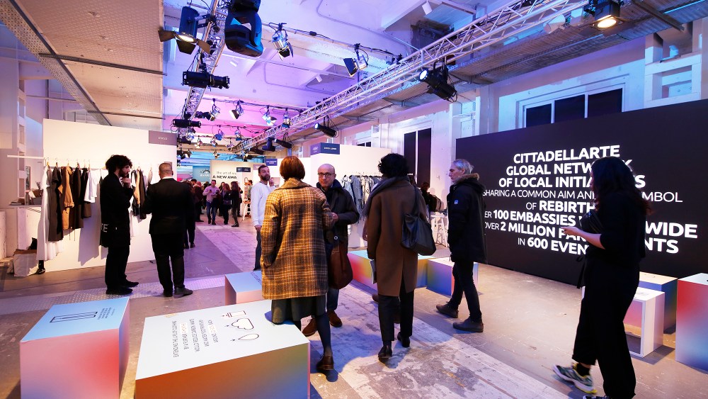 The scene at the WSM trade fair in January.