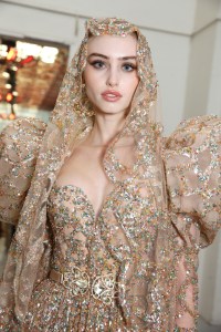 Backstage at Elie Saab Couture Spring 2020