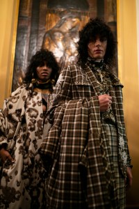 Backstage at Edward Crutchley Men's Fall 2020