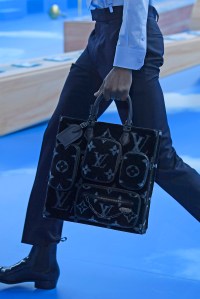 A selection of bags at Louis Vuitton Men’s Fall 2020