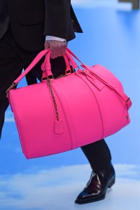 A selection of bags at Louis Vuitton Men’s Fall 2020