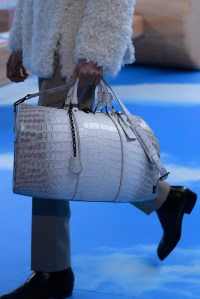 A selection of bags at Louis Vuitton Men’s Fall 2020